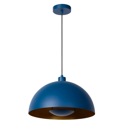 lafabryka.pl SIEMON - Lampa wisząca - Ø 40 cm - 1xE27 - Blue 45496/01/35 Lucide